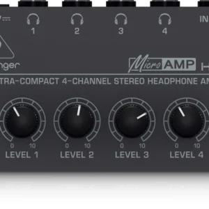 Amplificador de audífonos Behringer MICROAMP HA400