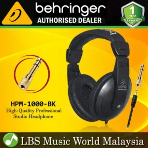 Audífonos Behringer HPM1000 negros