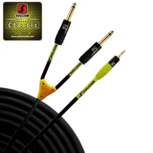 Cable inserto 3.5 st a 2 6.3 mon 1mt Solcor