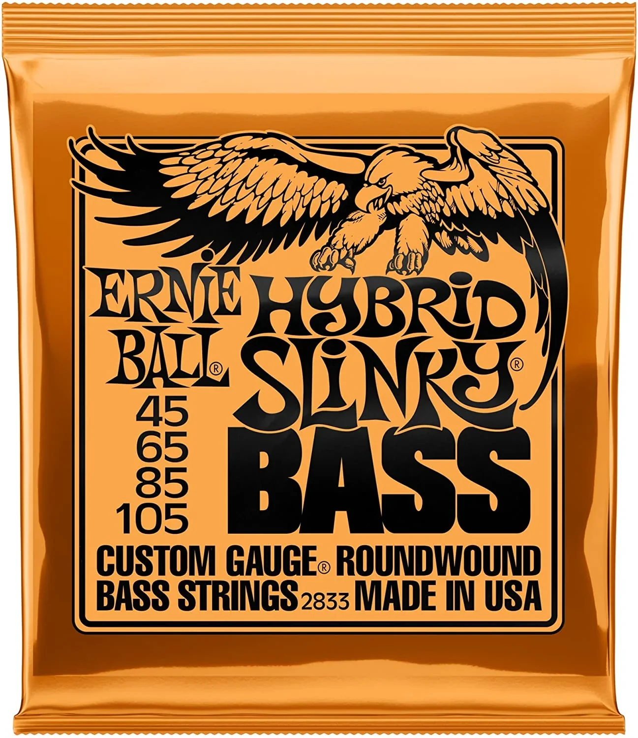 Encordado bajo eléctrico Ernie Ball Hybrid Slinky 45-105