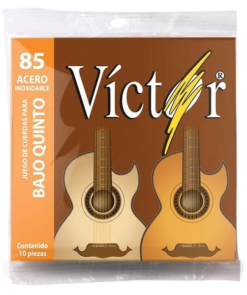 Encordado bajoquinto Víctor EVBQ85 acero inoxidable