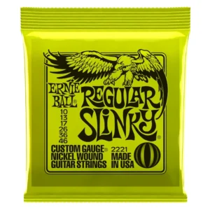 Encordado guitarra eléctrica Ernie Ball Regular Slinky 10-46