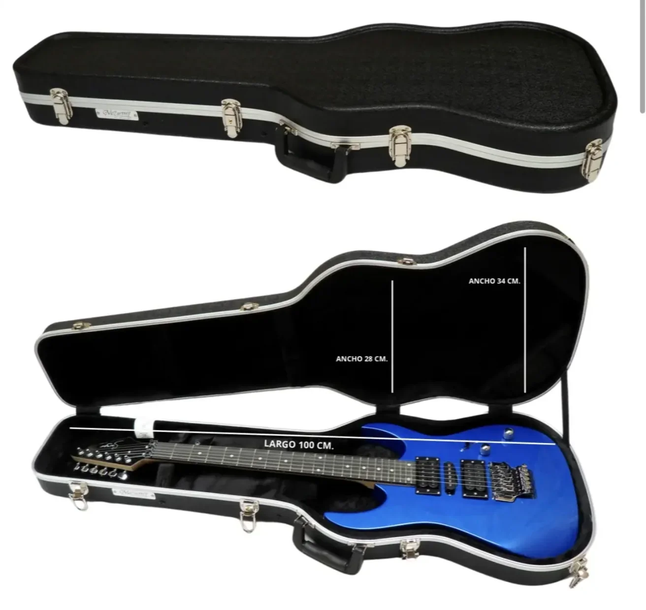 Estuche rigido para guitarra electrica