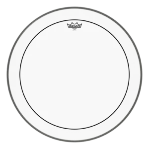 Parche Remo Pinstripe transparente para bombo, 22"